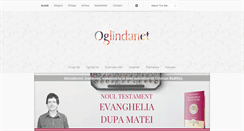 Desktop Screenshot of oglindanet.ro